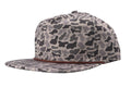Unstructured Flat Bill Hat – Snapback (Camo)