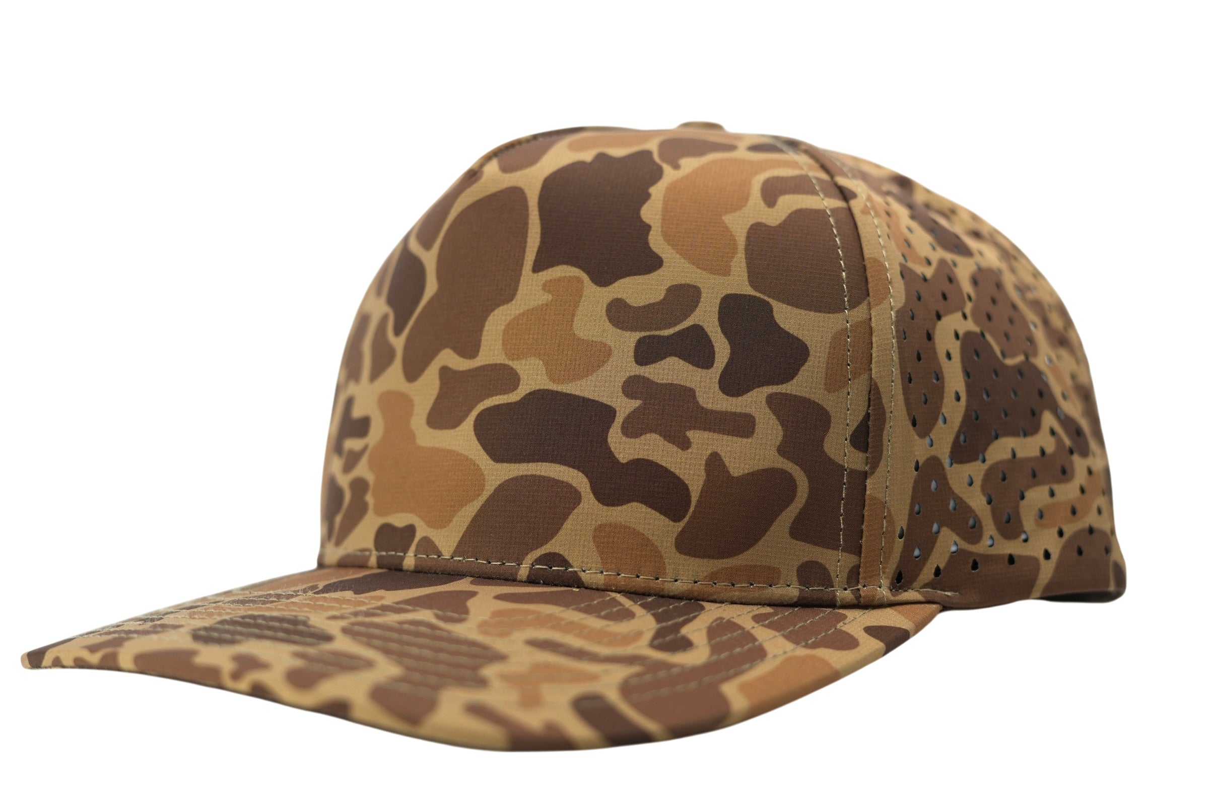 Zapped Black Hawk 5 Panel Hat