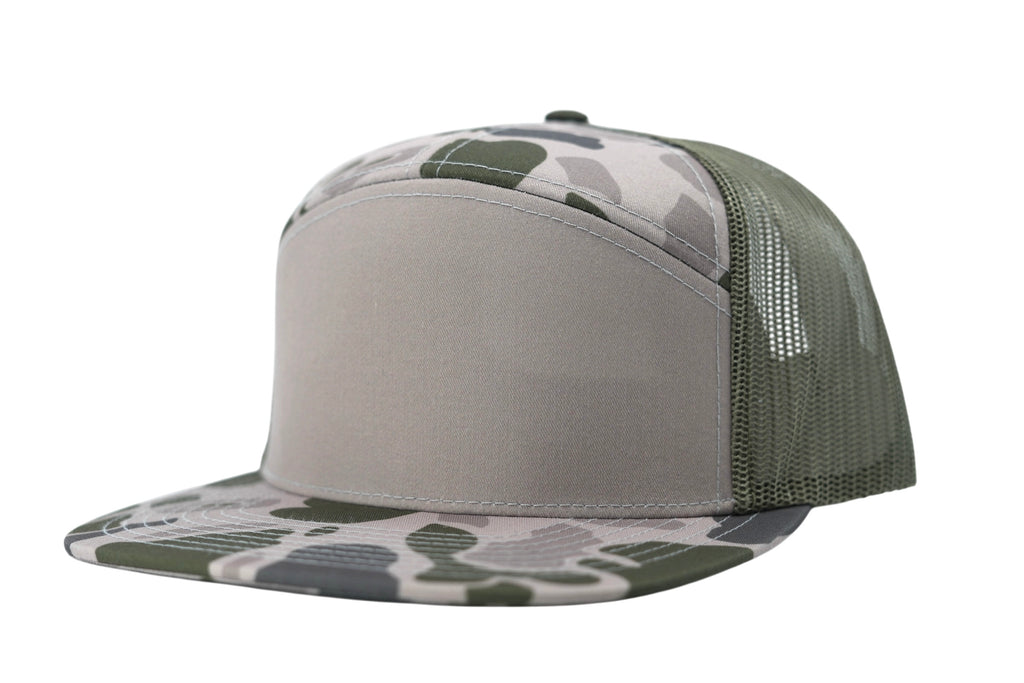 Richardson 168P Printed Seven-Panel Trucker Cap