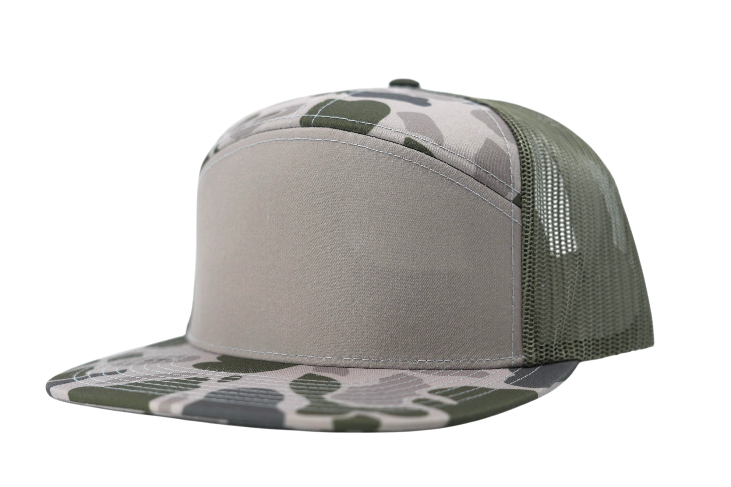 Richardson 168P Printed Seven-Panel Trucker Cap
