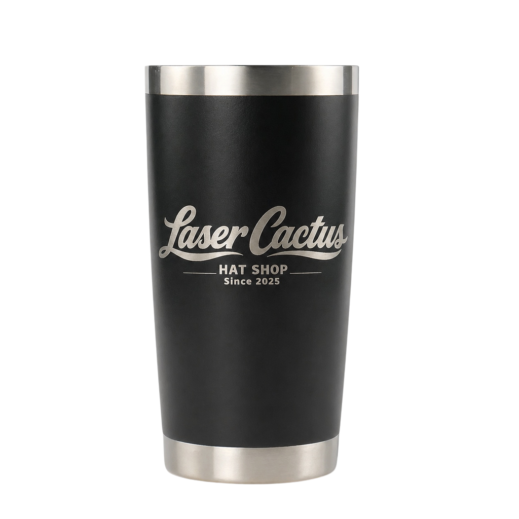 20oz Stainless Tumbler - Black