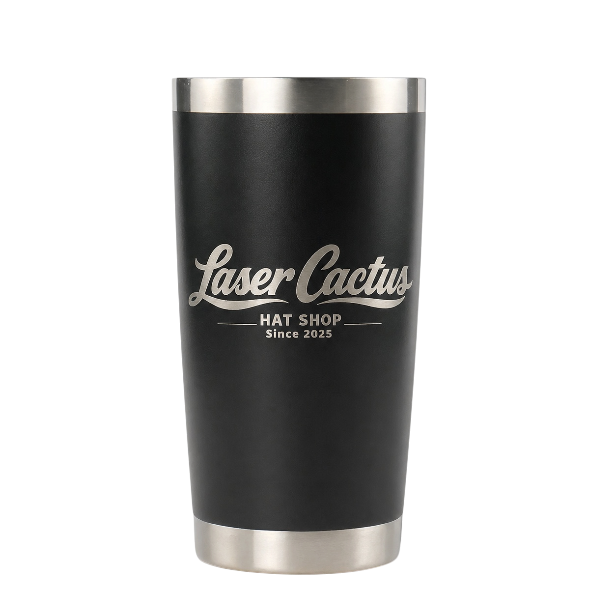 20oz Stainless Tumbler - Black