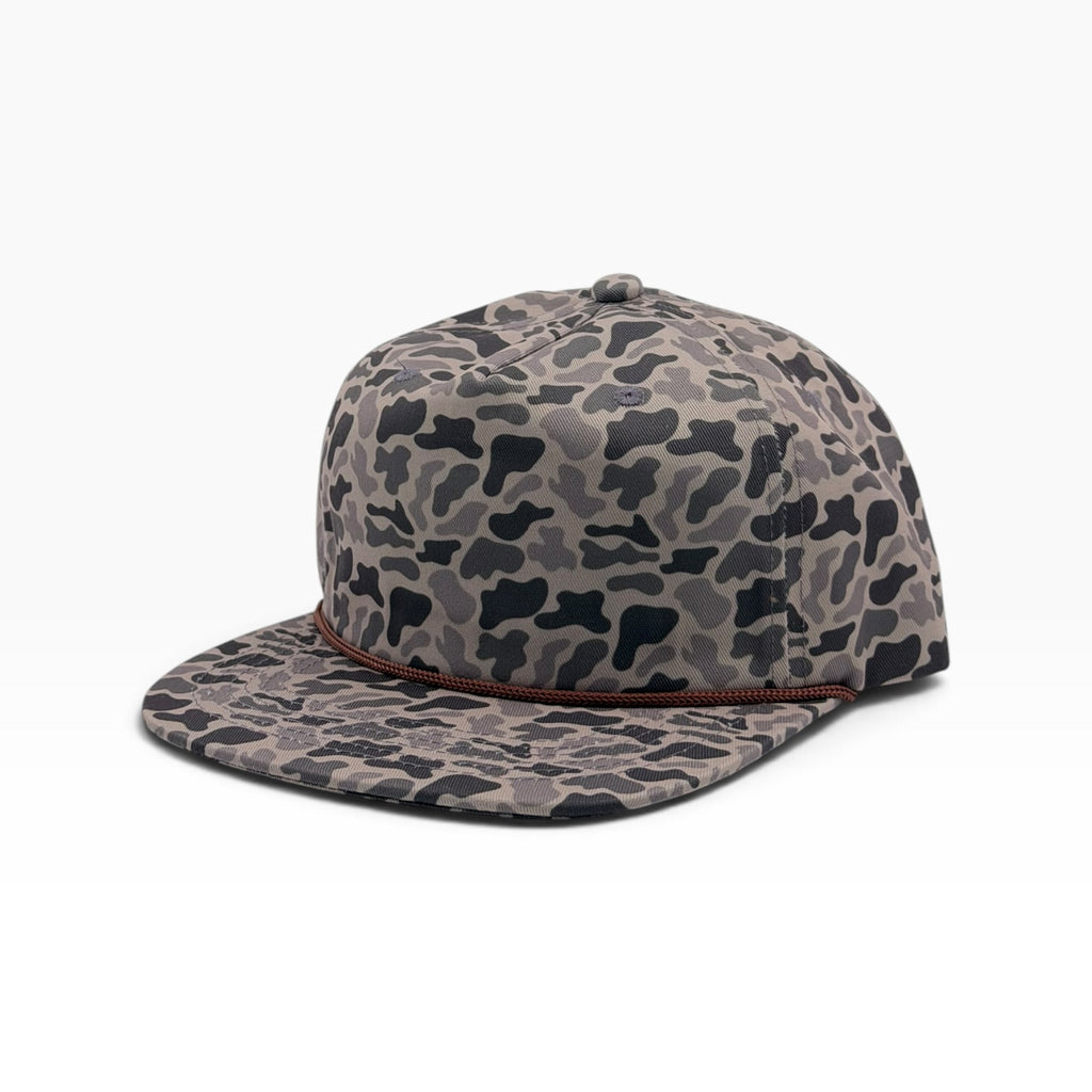 Youth -  5 Panel Camo Unstructured Hat
