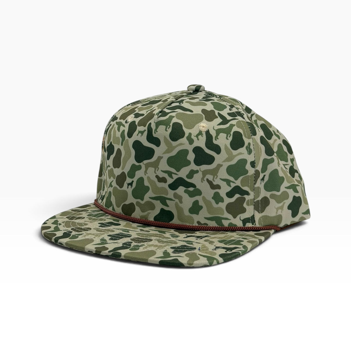 Youth -  5 Panel Camo Unstructured Hat