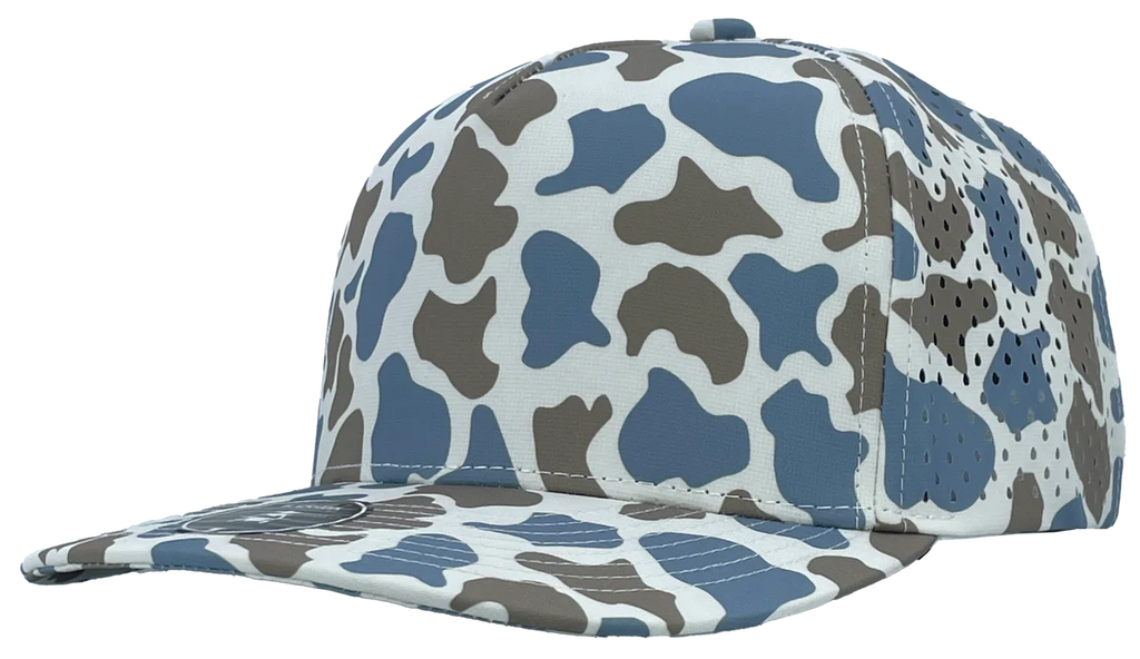 Zapped Black Hawk 5 Panel Hat