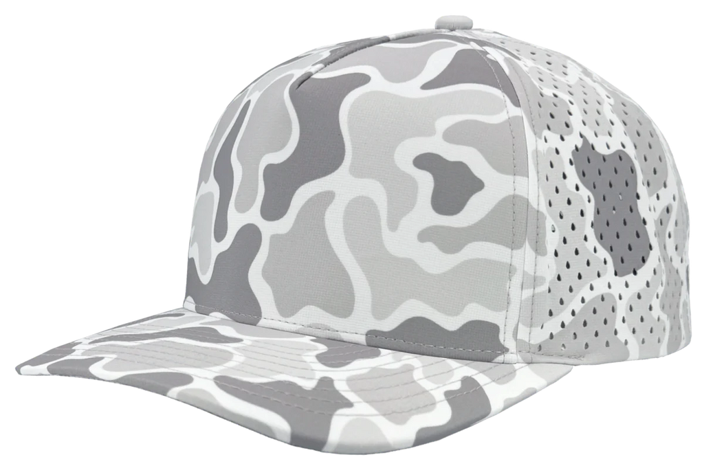 Zapped Black Hawk 5 Panel Hat