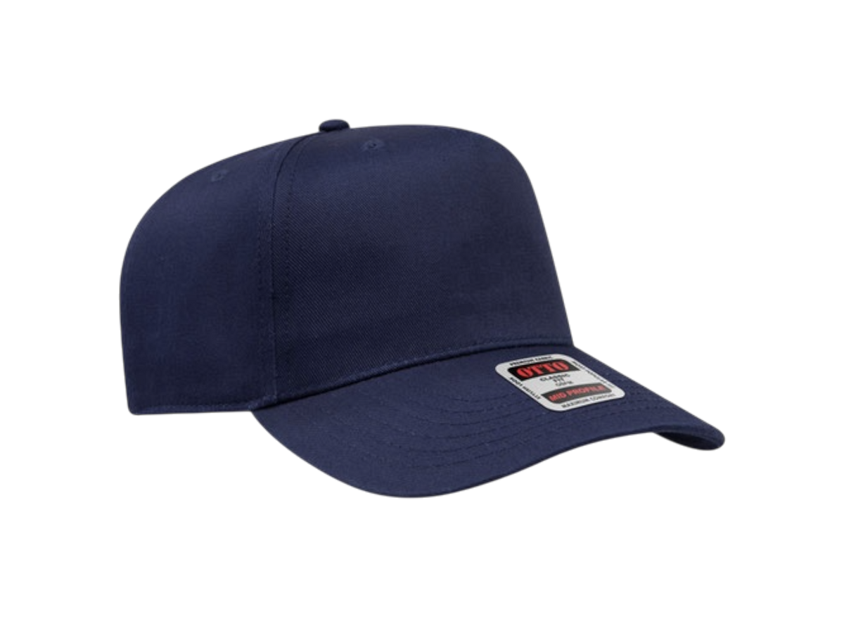 OTTO CAP 5 Panel Mid Profile Baseball Cap