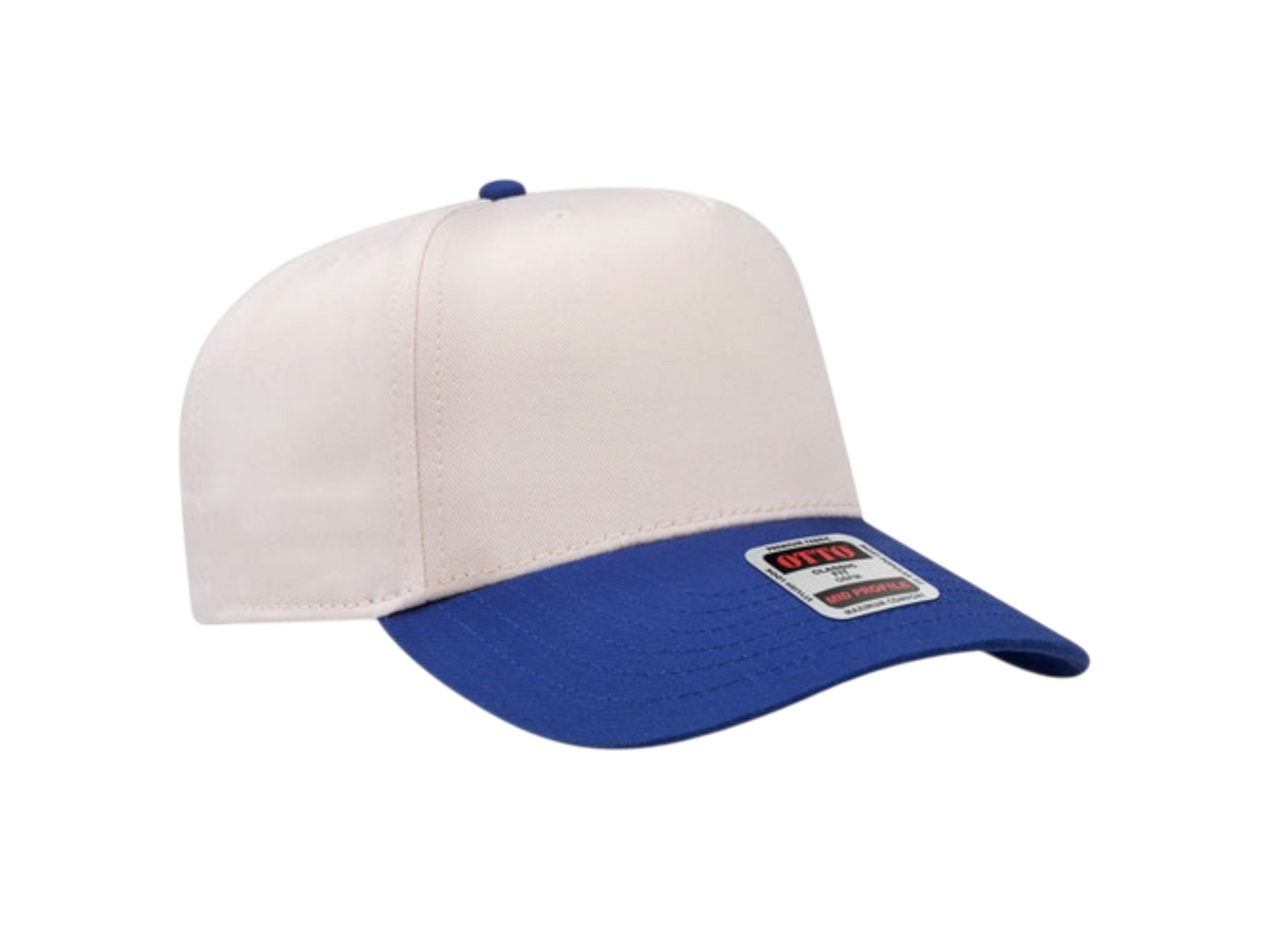 OTTO CAP 5 Panel Mid Profile Baseball Cap