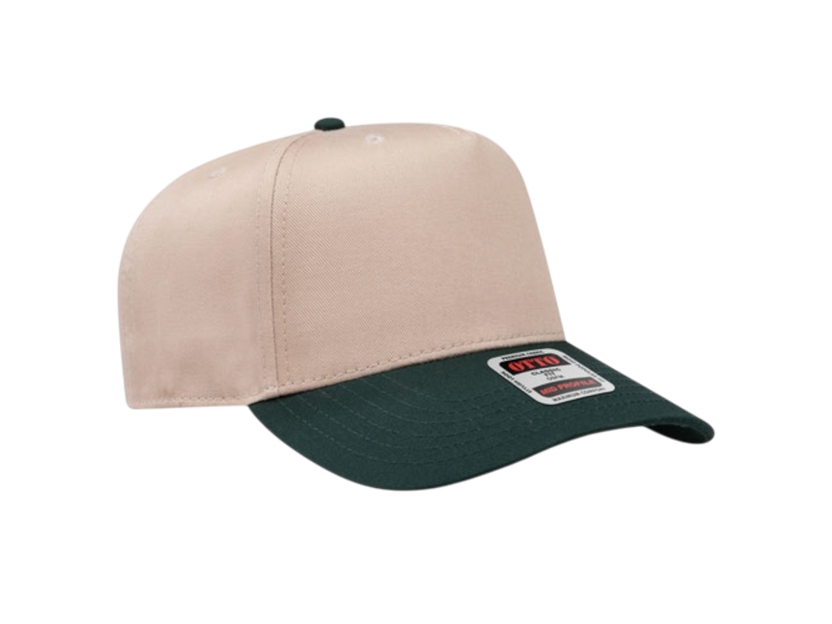 OTTO CAP 5 Panel Mid Profile Baseball Cap
