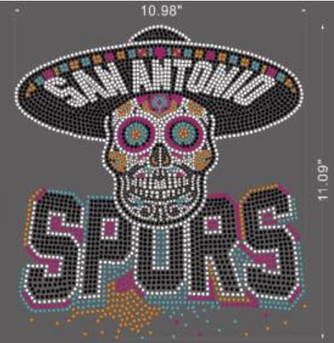 Rhinestone Transfer #gsg-17