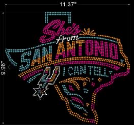 Rhinestone Transfer #gsg-21