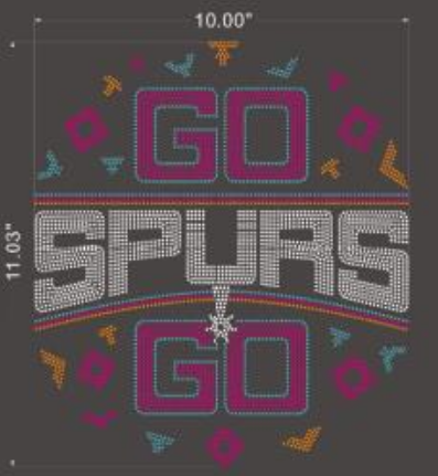 Rhinestone Transfer #gsg-22