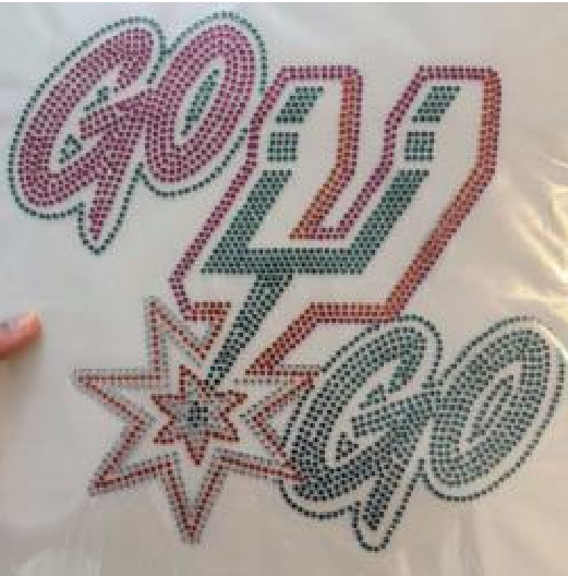 Rhinestone Transfer #gsg-9