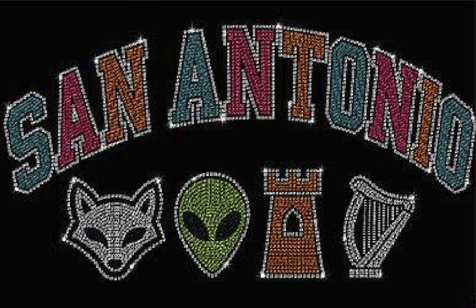 Rhinestone Transfer #gsg-3